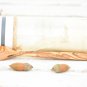 Long Handle Wooden Spoon - Ideal for Coffee Spices Herbs and Condiments