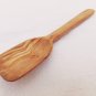 Olive Wood Small Square Spoon - Coffee Spice Sugar Salt Spoon