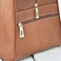 Dark Brown Leather Duffel Bag - Weekender Travel Luggage Groomsmen  Holiday Gift