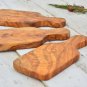 Olive Wood Charcuterie Board Set - Rustic Wooden Chopping Board 9x4 inches