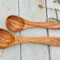 Olive Wood Ladle - Eco-Friendly Handcrafted Soup Serving Tool