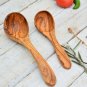 Olive Wood Ladle - Eco-Friendly Handcrafted Soup Serving Tool