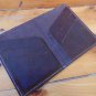 Brown Cowhide Leather Wallet - Slim Front Pocket Credit Card Holder for Men