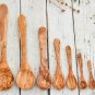 Wooden Spoon Set - 7-Piece Kitchen Utensils for Cooking  Serving