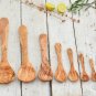 Wooden Spoon Set - 7-Piece Kitchen Utensils for Cooking  Serving