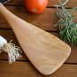 Handmade Wooden Spatula - Sharp Edge Cooking Utensil for Stirring and Turning