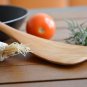Handmade Wooden Spatula - Sharp Edge Cooking Utensil for Stirring and Turning