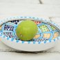 Handpainted Moroccan Ceramic Bowl - Small Salad Cereal Dish Holiday Gift