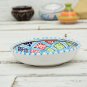 Handpainted Moroccan Ceramic Bowl - Small Salad Cereal Dish Holiday Gift