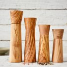 Olive Wood Salt  Pepper Grinder - Rustic Kitchen Decor Gift