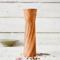 Olive Wood Salt  Pepper Grinder - Rustic Kitchen Decor Gift
