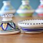Handpainted Moroccan Tagine - Lead-Free Ceramic Spice Holder