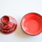 Moroccan Terracotta Tagine - Handpainted Ceramic Spice Holder