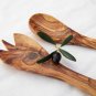 Wooden Utensil Set - 1 Spoon 1 Spork Gift for Weddings Christmas