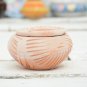 Natural Clay Ashtray - Unpainted Moroccan Ceramic Decor Groomsmen  Holiday Gift