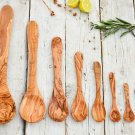 Olive Wood Spoon Set - 9 Piece Kitchen Cooking Utensils Olive Wood Spoon Set - 9 Piece Kitchen Cooking Utensils