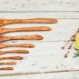 Olive Wood Spoon Set - 9 Piece Kitchen Cooking Utensils