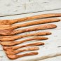 Olive Wood Spoon Set - 9 Piece Kitchen Cooking Utensils