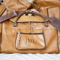 Leather Duffle Bag - Groomsmen Gift Travel Weekend Bag