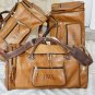 Leather Duffle Bag - Groomsmen Gift Travel Weekend Bag