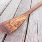 Wooden Cooking Spatula - Medium or Large Sharp Edge Utensil Great Christmas Gift