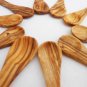 Olive Wood Coffee Spoon Set - 10 Tea Sugar Spoons for Gifts