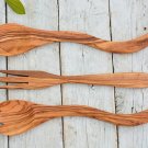 Olive Wood Cooking Utensil Set - Wedding Christmas Gift Olive Wood Cooking Utensil Set - Wedding Christmas Gift
