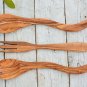 Olive Wood Cooking Utensil Set - Wedding Christmas Gift