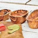 Rustic Wooden Bowl - Exotic Kitchen Centerpiece Perfect Wedding Gift