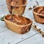 Rustic Wooden Bowl - Exotic Kitchen Centerpiece Perfect Wedding Gift