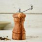 Olive Wood Pepper Mill Grinder - Unique Kitchen Gift for Weddings Holidays