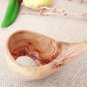 Hand Carved Olive Wood Ladle - 105-Inch Cooking Spoon Unique Kitchen Utensil