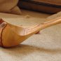 Hand-Carved Wooden Ladle - Curved Soup Serving Spoon Ideal Wedding  Holiday Gift