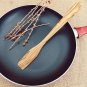 Olive Wood Thin Spatula - Rustic Kitchen Utensil Gift Idea