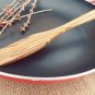 Olive Wood Thin Spatula - Rustic Kitchen Utensil Gift Idea