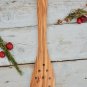 Wooden Large Spatula - 12 Inch Pierced Cooking Utensil