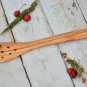 Wooden Large Spatula - 12 Inch Pierced Cooking Utensil