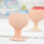 Moroccan Ceramic Communion Cup Set - Porcelain Water Goblet Wedding Gift