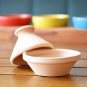 Natural Clay Tagine - Lead-Free Moroccan Spice Holder Minimalist Gift