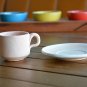 Handmade Moroccan Terracotta Coffee Cup with Coaster - Green Clay Tea Mug
