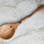 Personalized Olive Wood Serving Spoon - 137 Cooking Mix Spoon Gift for Mom
