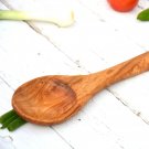 Large Solid Cooking Spoon - 125 Inch Kitchen Utensil Perfect Gift for Mom