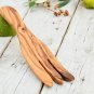 Wooden Salad Utensil Set - 9 Inch Fork and Spoon for Cooking Perfect Gift