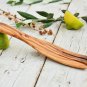 Wooden Salad Utensil Set - 9 Inch Fork and Spoon for Cooking Perfect Gift
