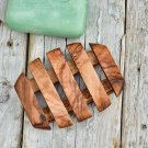 Wooden Oval Soap Dish - 41 x 31 Inch Bathroom Gift Wooden Oval Soap Dish - 41 x 31 Inch Bathroom Gift