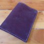 Brown Leather Slim Wallet - Front Pocket Cowhide Credit Card Holder for Men