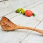 Olive Wood Soup Ladle - Kitchen Cooking Utensil Serving Spoon Christmas Gift