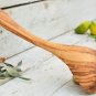 Olive Wood Soup Ladle - Kitchen Cooking Utensil Serving Spoon Christmas Gift