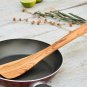 Medium Wooden Spatula - 12 Inch Hand-Carved Cooking Utensil Great Christmas Gift