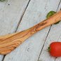 Medium Wooden Spatula - 12 Inch Hand-Carved Cooking Utensil Great Christmas Gift